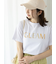 ラインストーン×刺繍Tシャツ