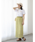 ラインストーン×刺繍Tシャツ