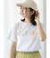 ラインストーン×刺繍Tシャツ