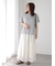 メッシュアシメティアードスカート《2025summer catalog item》