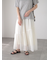 メッシュアシメティアードスカート《2025summer catalog item》