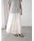 メッシュアシメティアードスカート《2025summer catalog item》