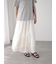 メッシュアシメティアードスカート《2025summer catalog item》