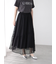 メッシュアシメティアードスカート《2025summer catalog item》