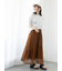 メッシュアシメティアードスカート《2025summer catalog item》