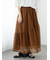 メッシュアシメティアードスカート《2025summer catalog item》