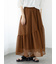 メッシュアシメティアードスカート《2025summer catalog item》