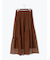 メッシュアシメティアードスカート《2025summer catalog item》