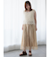 前後2WAYチュールフリンジベスト《2025summer catalog item》