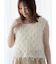前後2WAYチュールフリンジベスト《2025summer catalog item》