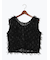 前後2WAYチュールフリンジベスト《2025summer catalog item》