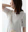 無地/ラメボーダー半袖Tシャツ