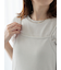 無地/ラメボーダー半袖Tシャツ