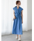 麻調カシュクールワンピース《2025summer catalog item》