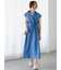 麻調カシュクールワンピース《2025summer catalog item》