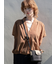 テーラーカラー羽織りシャツ《2025summer catalog item》