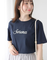 スパンコールロゴTシャツ
