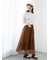 ランダム刺繍ロゴTシャツ