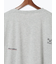ランダム刺繍ロゴTシャツ