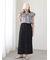 チュールシャーリングナロースカート《2025summer catalog item》