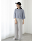 ラメ混なみなみメッシュニット