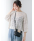 ラメ混なみなみメッシュニット