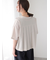◎麻調バックプリーツシャツ