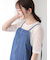 半袖レーストップス