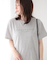 【接触冷感】筆記体ロゴプリントTシャツ