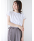 ショルダーフリルトップス