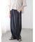 サイドラインストレートパンツ
