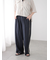 サイドラインストレートパンツ