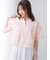 オーガンジードッキングシャツ
