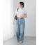 【接触冷感】パールロゴフレンチ袖Tシャツ