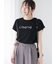 【接触冷感】パールロゴフレンチ袖Tシャツ