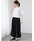ハートフリル刺繍Tシャツ
