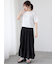 ハートフリル刺繍Tシャツ