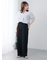 サイドリボンタックパンツ