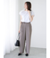サイドリボンタックパンツ