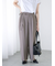 サイドリボンタックパンツ