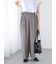 サイドリボンタックパンツ