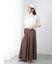 シアーハーフスリーブトップス