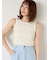 【接触冷感】クルーネックタンクトップ