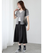 レイヤード風リブニット