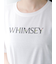 フラワーロゴプリントTシャツ