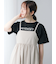 フラワーロゴプリントTシャツ
