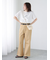 【接触冷感】箔リボンモチーフTシャツ