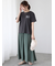 【接触冷感】ワンポイントロゴTシャツ