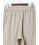 麻調タック入りイージーパンツ