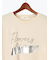 【接触冷感】箔BIGロゴTシャツ